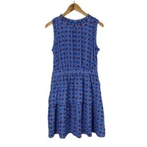 Banana Republic Blue Floral Dress